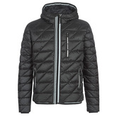 Superdry  DIAGONAL QUILT FUJI  men's Jacket in Black