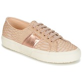 Superga  2750 PU SNAKE W  women's Shoes (Trainers) in Beige