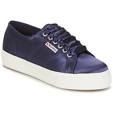 Superga  2730 SATIN W  women's Shoes (Trainers) in Blue