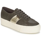 Superga  2790 PU SNAKE W  women's Shoes (Trainers) in Brown