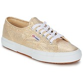Superga  2751 LAMEW  women's Shoes (Trainers) in Gold