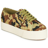 Superga  2790 LEAHORSE  women's Shoes (Trainers) in Green