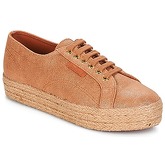 Superga  2730 LAME DEGRADE W  women's Shoes (Trainers) in Orange