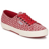 Superga  2750 FANTASY  women's Shoes (Trainers) in Red