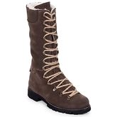 Swamp  STIVALE LACCI MONTONE  women's Mid Boots in Brown
