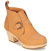Swedish hasbeens  PETRA  women's Low Ankle Boots in Beige