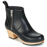 Swedish hasbeens  ZIP IT EMY  women's Low Ankle Boots in Black