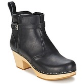 Swedish hasbeens  JODHPUR  women's Low Ankle Boots in Black