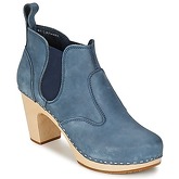 Swedish hasbeens  OPERA BOOTIE  women's Low Boots in Blue