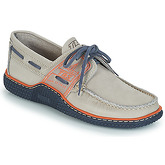 TBS  GLOBEK  men's Boat Shoes in Grey