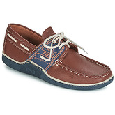 TBS  GLOBEK  men's Boat Shoes in Red