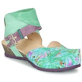 Think  KESSY  women's Clogs (Shoes) in Green
