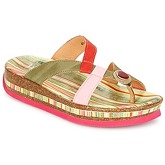 Think  AQAZA  women's Flip flops / Sandals (Shoes) in Multicolour