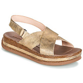 Think  RUSTEL  women's Sandals in Gold