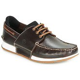 Timberland  HEGER'S BAY 3 EYE BOAT  men's Boat Shoes in Brown