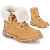 Timberland  AUTHENTICS TEDDY FLEECE WP FOLD DOWN  women's Mid Boots in Beige