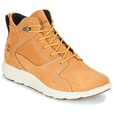 Timberland  FlyRoam Leather Hiker  men's Mid Boots in Yellow