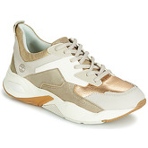 Timberland  DELPHIVILLE LEATHER SNEAKER  women's Shoes (Trainers) in Gold