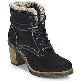 Tom Tailor  ESTEMI  women's Low Ankle Boots in Blue