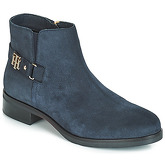 Tommy Hilfiger  TH BUCKLE SUEDE BOOT  women's Mid Boots in Blue