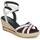 Tommy Hilfiger  ICONIC ELBA CORPORATE RIBBON  women's Sandals in White