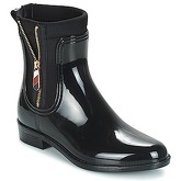 Tommy Hilfiger  MATERIAL MIX RAIN BOOT  women's Wellington Boots in Black