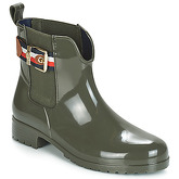 Tommy Hilfiger  CORPORATE BELT RAIN  women's Wellington Boots in Green