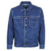 Tommy Jeans  OVERSIZED TRUCKER SLMR  men's Denim jacket in Blue