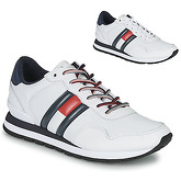Tommy Jeans  LEATHER LIFESTYLE SNEAKER  men's Shoes (Trainers) in White