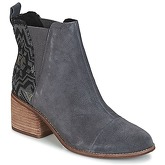 Toms  ESME  women's Low Ankle Boots in Grey