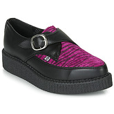 TUK  POINTED CREEPER PURPLE ZEBRA  women's Casual Shoes in Black