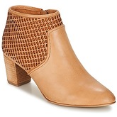 Un Matin d'Ete  HANNA  women's Low Ankle Boots in Brown