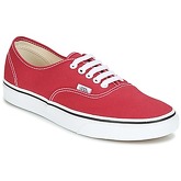 Vans  AUTHENTIC  women's Shoes (Trainers) in Red