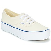 Vans  AUTHENTIC PLATFORM 2.0  women's Shoes (Trainers) in White