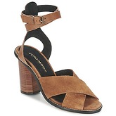 Vero Moda  VMDINA LEATHER SANDAL  women's Sandals in Brown