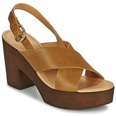 Vero Moda  VMFLICA LEATHER SANDAL  women's Sandals in Brown