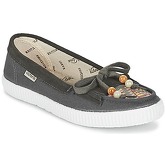 Victoria  MOCASIN LONA/TEJIDO ETNICO  women's Loafers / Casual Shoes in Grey