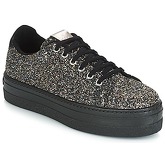 Victoria  DEPORTIVO GLITTER/CARAMELO  women's Shoes (Trainers) in Black