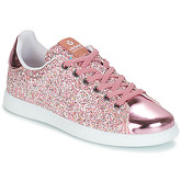 Victoria  TENIS GLITTER  women's Shoes (Trainers) in Pink