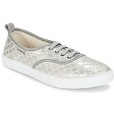 Victoria  INGLES TEJ PLACA SERPIENTE  women's Shoes (Trainers) in Silver