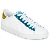 Victoria  DEPORTIVO PIEL METALIZADO  women's Shoes (Trainers) in White