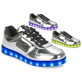 Wize   Ope  THE LIGHT  women's Shoes (Trainers) in Silver