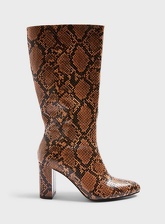 Womens Oreo Rust Calf Height Shaft Boots, RUST
